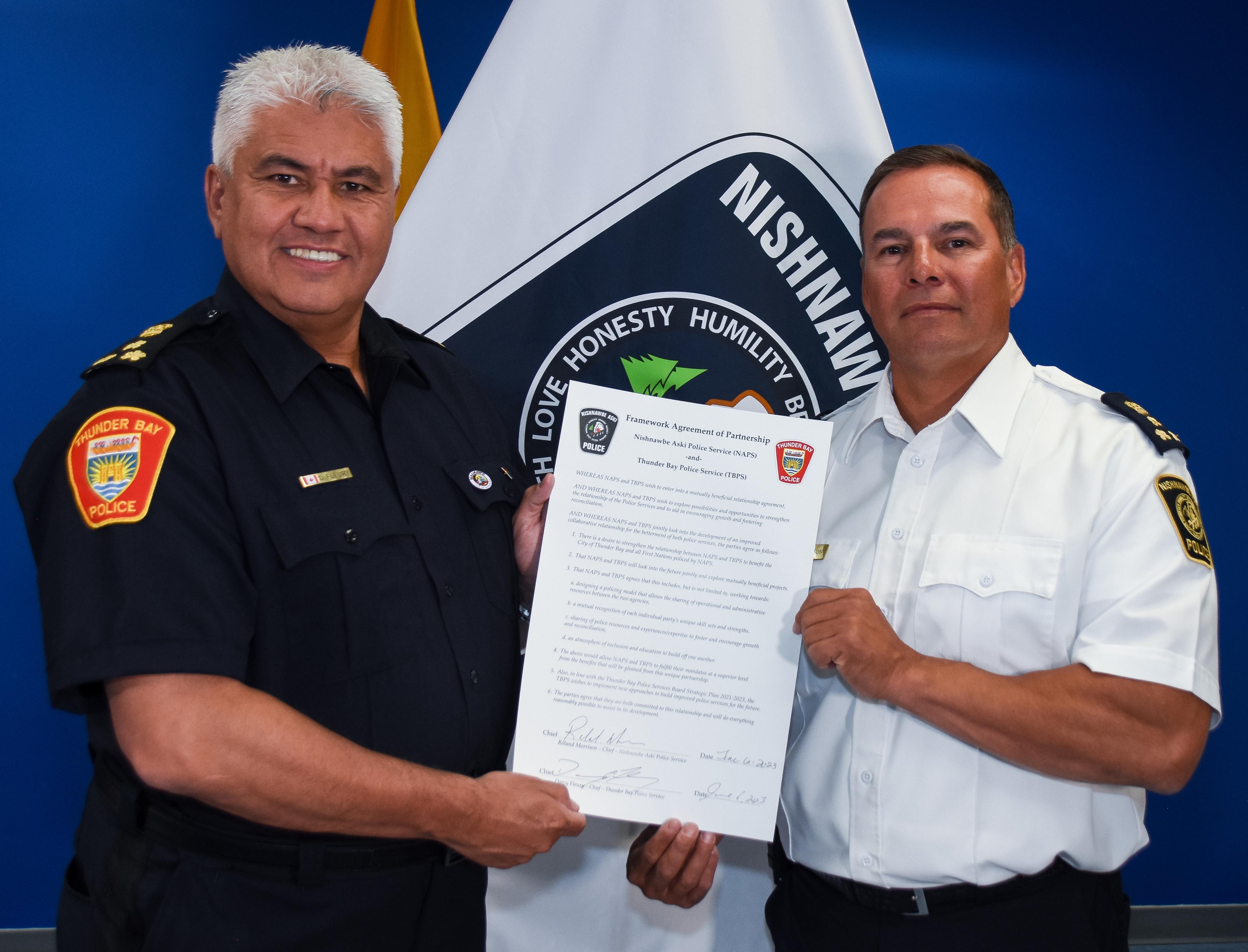 Naps Tbps Sign Historic Partnership Agreement Thunderbay 9346